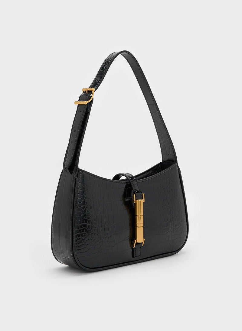 تشارلز & كيث حقيبة الكتف المعدنية - Image 3