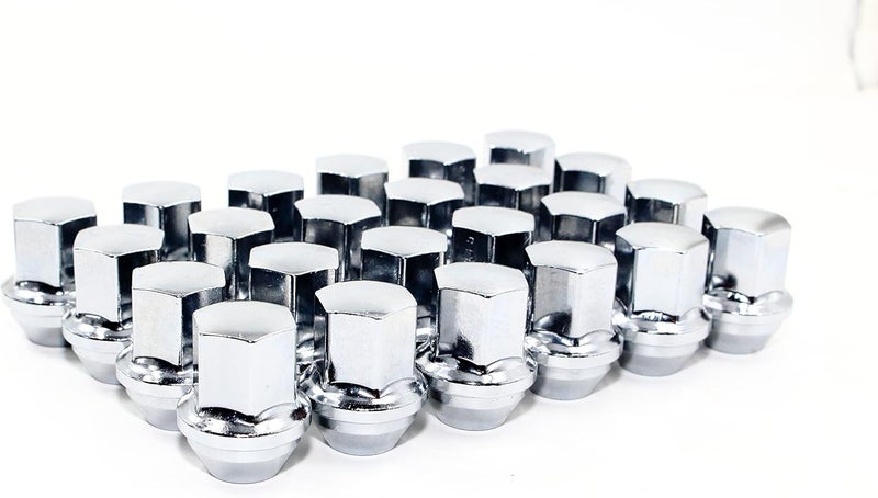 Veritek Performance Set of 24 Veritek 14x1.5mm Chrome Duplex Acorn Lug Nuts for Factory Wheels - Image 1
