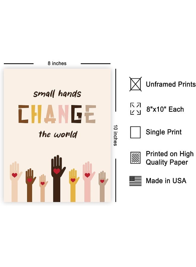Poster Master Small Hands Change The World Poster - Image 2