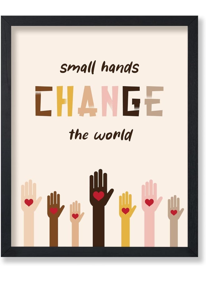 Poster Master Small Hands Change The World Poster - Image 1