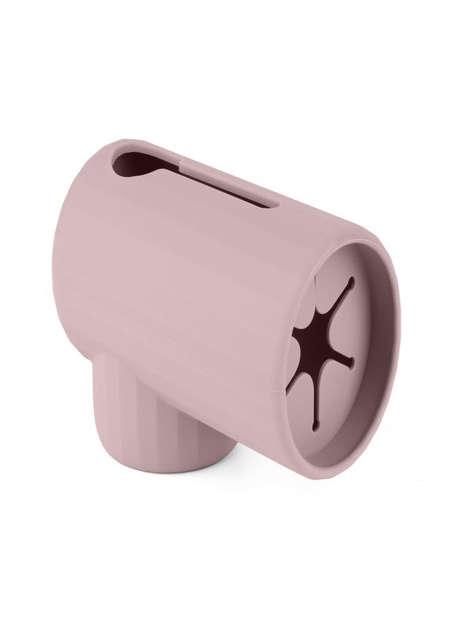 Sallurna Bath Spout Cover, Soft Silicone Bathtub Faucet Cover Safety Universal Fit (Blush) - Image 2