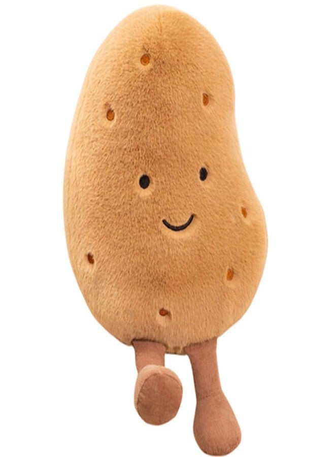 OUKEYI Bread Plush Toys, Snack Pillow,Soft Little Potato Doll/Croissant Plush Toy,Cute Food Plushie Stuffed Toy Throw Pillow for Fans Gift,Birthday Christmas (Little Potato) - Image 1