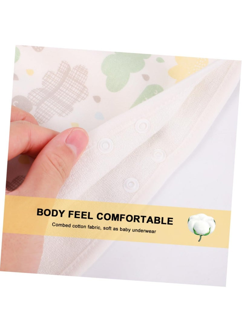 RATSAW 2 Pack Baby Diaper Skirt Washable Waterproof Toddler Potty Training Skirt Cotton Toilet Training Nappy Skirt for Baby Boys Girls Multicolour  - Image 3