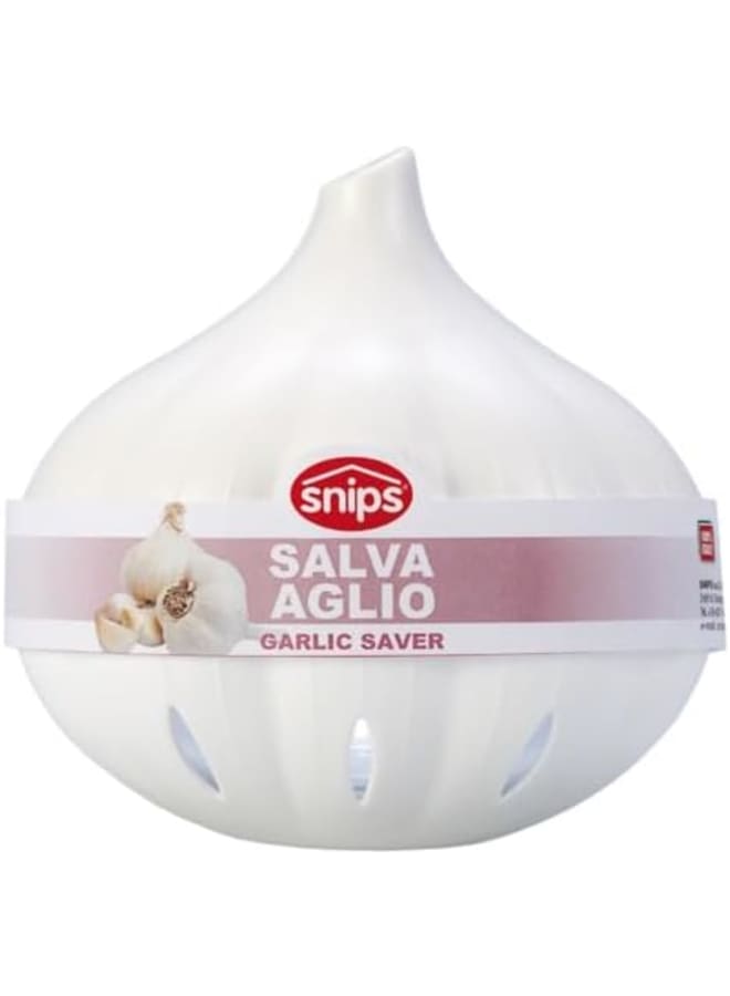Snips Garlic Keeper With Ventilation, Fresh Storage Container, Made In Italy - Image 4