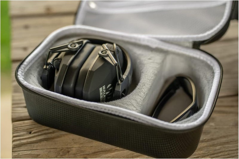 WALKER'S Weather-Resistant Durable Shockproof Dustproof EVA Storage Case for Earmuffs and Glasses - Image 4