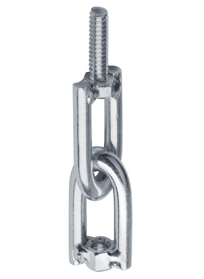 eoere 8 PCS 3/8-IN.-16 Swivel Hanger Female-Male for Strut Channel Set Kits, Threaded Rod Hanger, Swivel Joint - Image 4