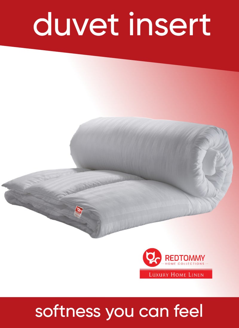 REDTOMMY REDTOMMY Soft Solid Double Size Duvet Insert Microfiber White 200x200cm  - Image 5