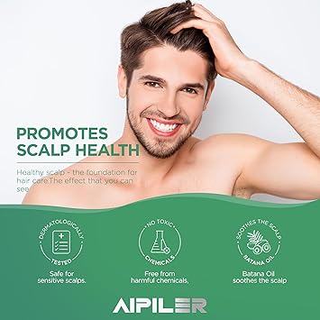 AIPILER Raw Batana Oil for Hair Growth 100 Pure Dr Sebi Batana Oil from Honduras Unrefined Promotes Hair thickness for Men Women 120 g - Image 3