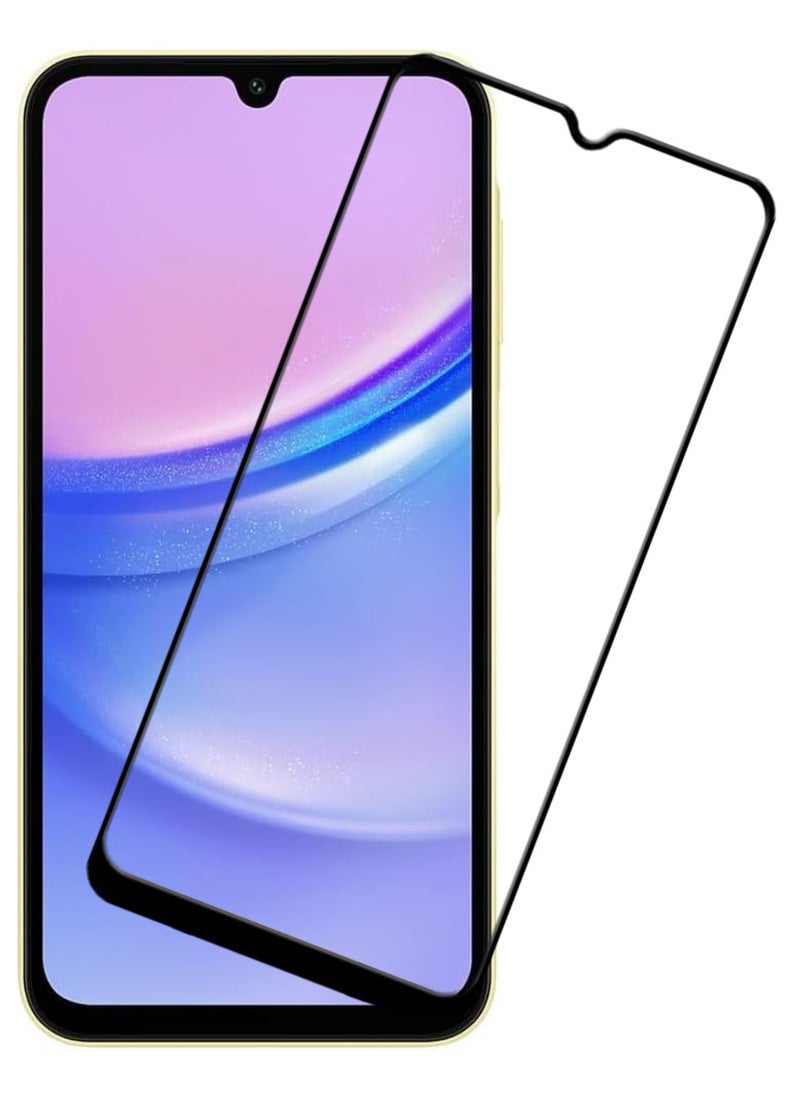 ACLIX Antistatic ESD Dustproof Premium Quality High Definition Tempered Glass Screen Protector Designed For Samsung Galaxy A15 - Image 1