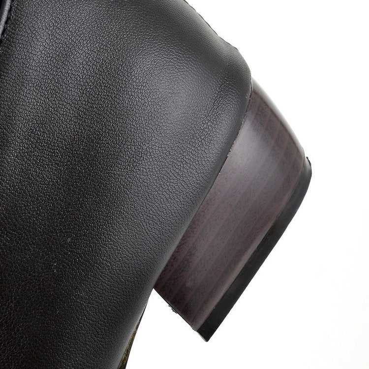 Long Boots Martin Boots Long Boots High Boots Women'S Boots Black Long Boots White Boots - Image 2
