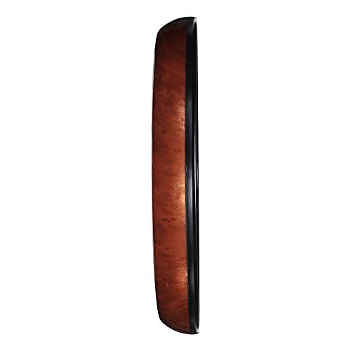 Titan Dark Brown Wood Finish Clock with Ship Design on Dial and Silent Sweep - 39.8 cm x 39.8 cm (Large) - Image 5