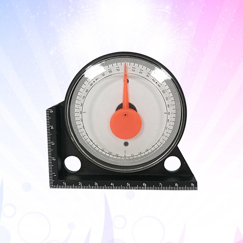 Inclinometer Inclination Box Goniometer Angle Meter for Tile Fixing (Black) - Image 1
