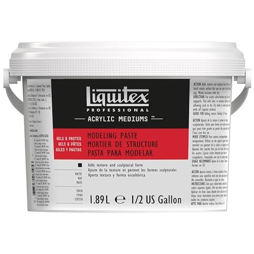 Liquitex Professional Modeling Paste Half Gallon Bucket 189 L 64oz - Image 1