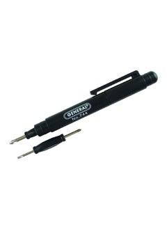 General 4-in-1 Mini Pocket Screwdriver Black 5.25 x 0.63 x 0.5 inch 744  - Image 1
