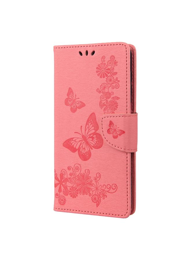 S-TOP Case For Samsung Galaxy S23 5G Butterfly Embossed Horizontal Flip Leather Phone Case - Image 2
