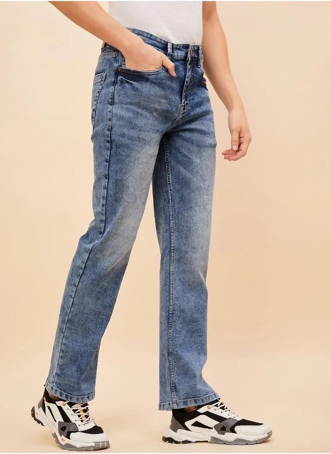 هاي ستار Mens Blue Jeans