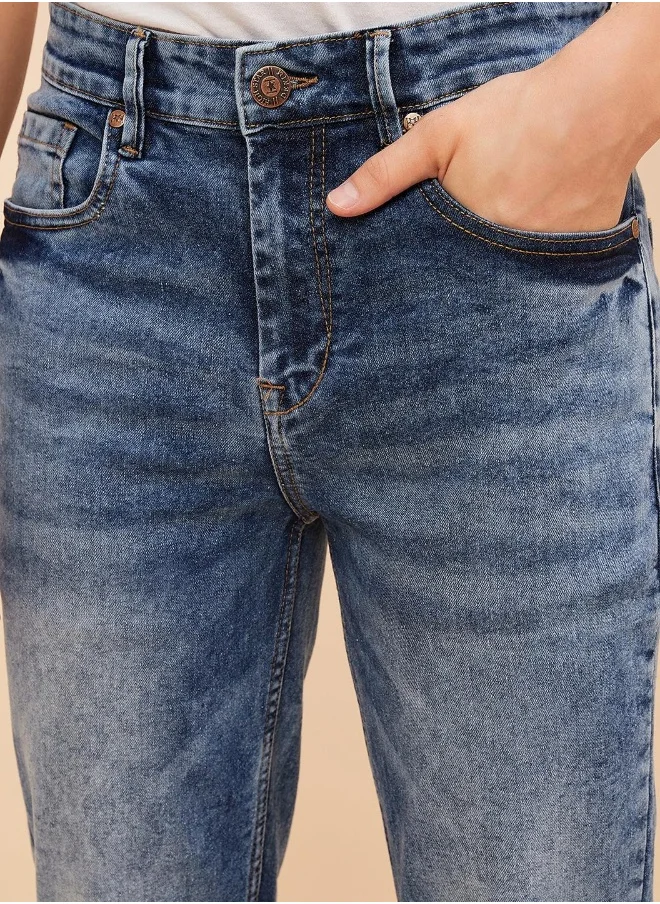 هاي ستار Mens Blue Jeans