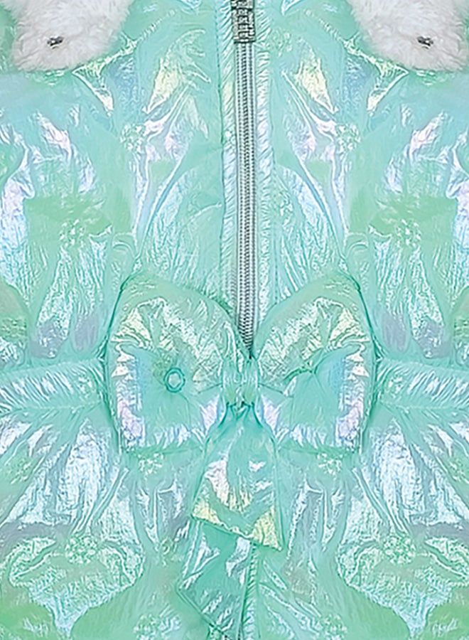 BabyShoora Baby Unisex Waterproof Fur Lined Jacket - Image 2