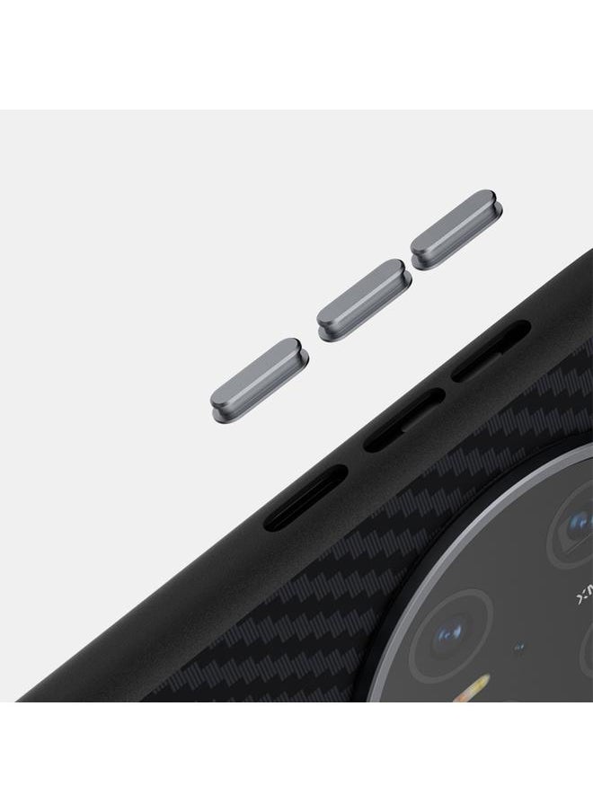 Zaboon - Case For Huawei Mate 60 Pro / 60 Pro+ ABEEL C Carbon Fiber Series 6D Micro Relief MagSafe Phone Case - Image 1