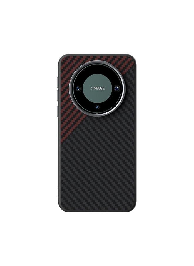 Zaboon - Case For Huawei Mate 60 Pro / 60 Pro+ ABEEL C Carbon Fiber Series 6D Micro Relief MagSafe Phone Case - Image 1