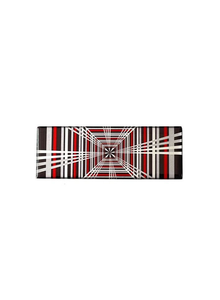 Y&D Automotive 3D Badge Sticker Compatible, Plaid Emblem, Tail Logo for Tesla Model 3/Y/S/X Accessory Metal Letter (Red Black)  - Image 2