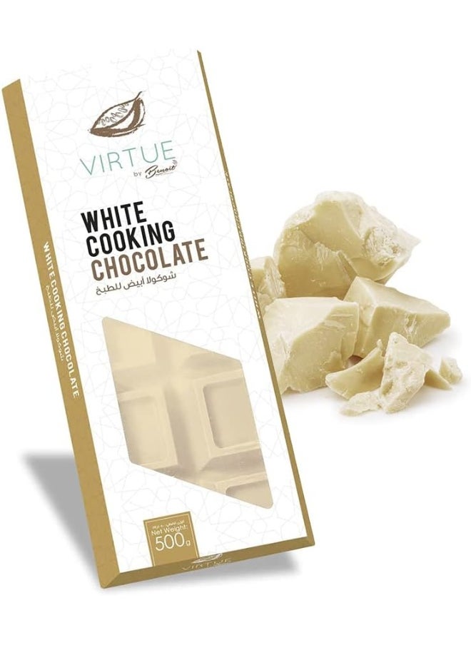 Benoit - Benoit White Compound Chocolate Block 500G - Image 1