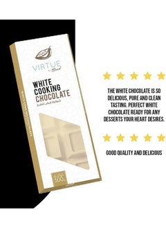 Benoit Benoit White Compound Chocolate Block 500G  - Image 4
