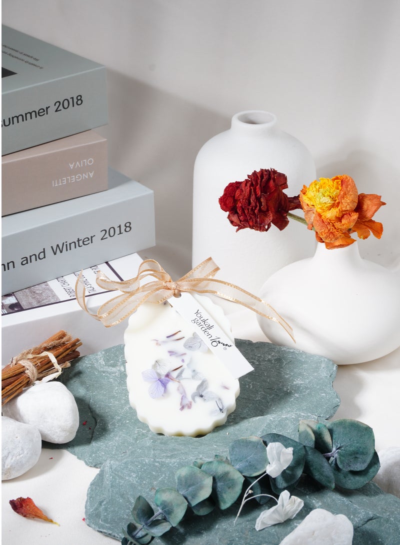 Betaoby Luxury Scented Wax Flake Gifts,Wild Bluebell Scent | Dry Flowers Aromatherapy Wax Flake for Home Scented, Women Gifts, Soy Wax Flake Gift Set for Wife Friends Bath Yoga Mother's Day Birthday,SPA Sleep Festival Wedding Party Gifts - Image 4