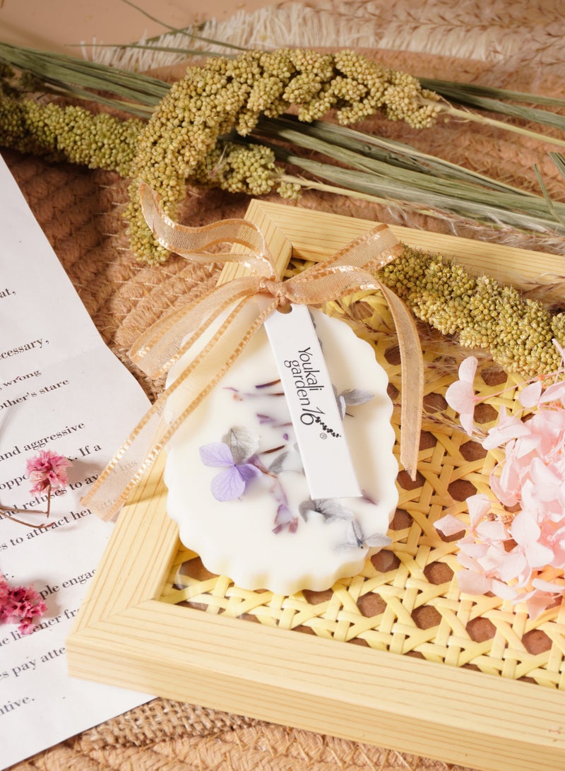 Betaoby Luxury Scented Wax Flake Gifts,Wild Bluebell Scent | Dry Flowers Aromatherapy Wax Flake for Home Scented, Women Gifts, Soy Wax Flake Gift Set for Wife Friends Bath Yoga Mother's Day Birthday,SPA Sleep Festival Wedding Party Gifts - Image 1