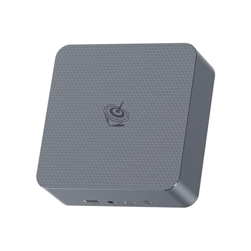 Beelink EQR5 Mini PC, AMD Ryzen 5 5500U(6C/12T, Up to 4.0GHz), Mini Computer 16G DDR4 RAM 500GB NVMe PCIe3.0x4 SSD, Micro PC 4K@60Hz Dual Display Dual HDMI/WiFi6/BT5.2/1000Mbps - Image 1