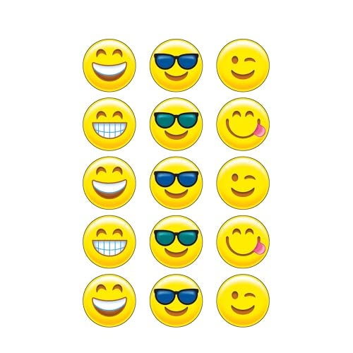 Trend Enterprises Trend Emotion Icon Cheer/Orange Stinky Stickers, Classroom Incentives, 60 Count - Image 2