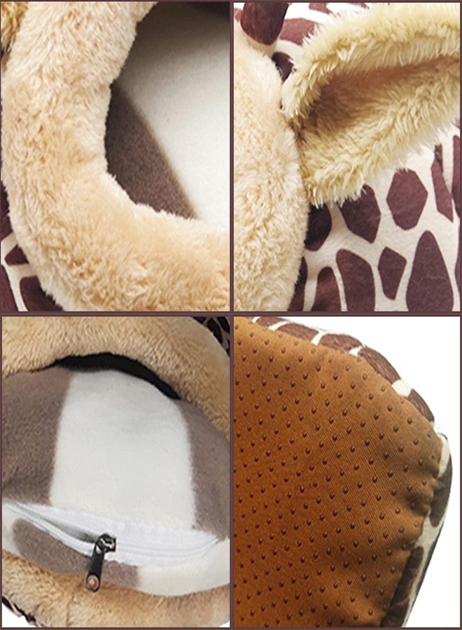 LEFTSTARER Guinea Pig Bed Toy Cage House Accessories Nest Hedgehog Hamster Supplies Sugar Glider Ferret Rat Bed Toy Small pet Animals（1-L） - Image 4