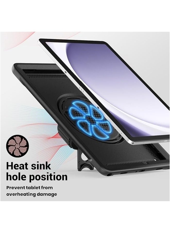 General - Tablet Case Compatible with Samsung Galaxy Tab A9 Plus 11inch 2023 (SM-X210/X216/X218), Compatible with Kids Heavy Duty Shockproof Case with Adjustable Stand and Pen Holder - Image 1