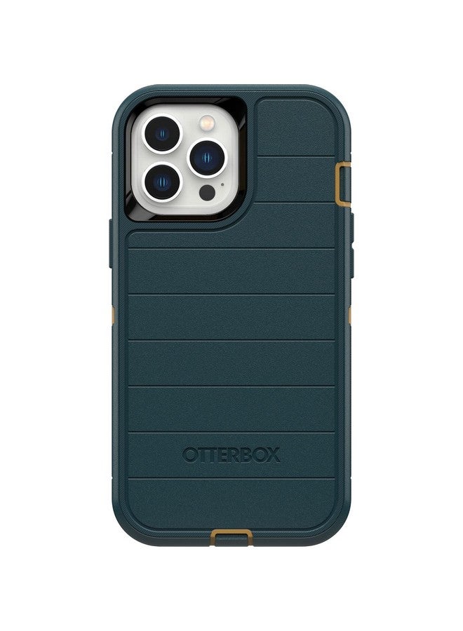 Otterbox OtterBox Defender Series Screenless Edition Case for iPhone 13 Pro Max & iPhone 12 Pro Max (Only) - Case Only - Microbial Defense Protection - Non-Retail Packaging - Hunter Green  - Image 1