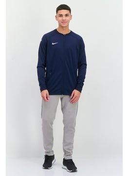 Nike Men Sportswear Fit Long Sleeve  Training Track Jacket, Navy  - Image 4