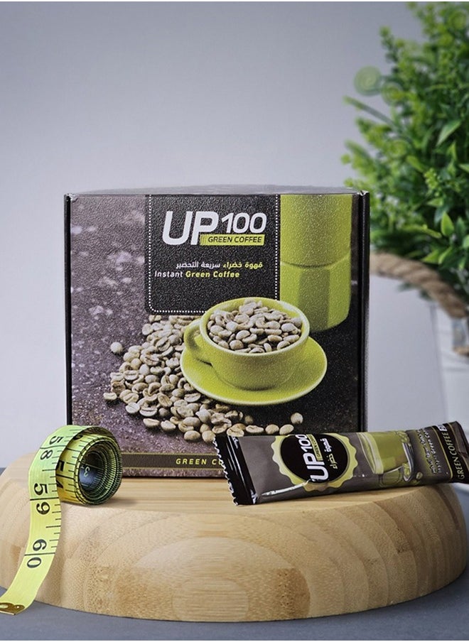UP100 - Green Coffee Instant 20 Pcs Coffee 3 In1 - Image 1