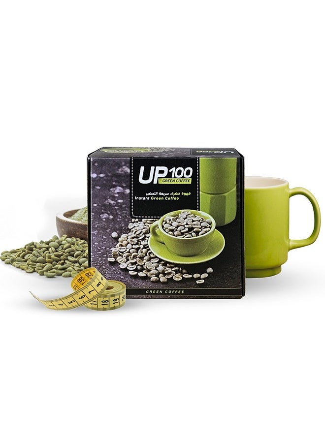 UP100 - Green Coffee Instant 20 Pcs Coffee 3 In1 - Image 1