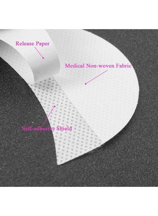 ForSewian ForSewian 200 Pcs Eyeshadow Shields, Professional Lint Free Eye Pad Under Patches - Prevent Makeup Residue for Eyelash Extensions and Tinting Makeup  - Image 3
