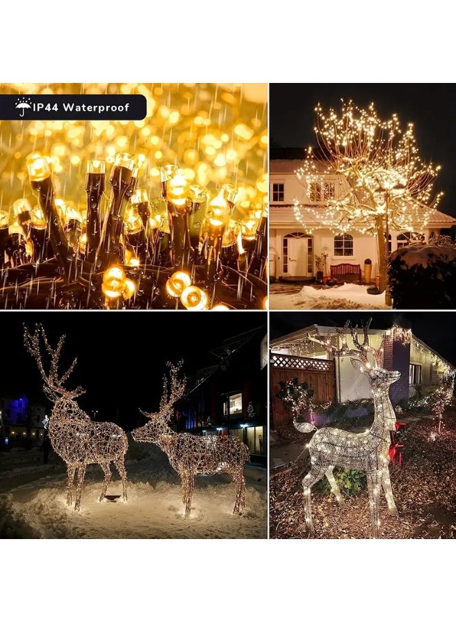 مودي 50 متر 480 LED وامض سلسلة ضوء مقاوم للماء ومرنة ، أضواء LED لتزيين المنزل ، الحفلات ،  العيد ، ديوالي إلخ - Image 5