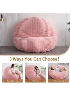 Poppins Home Giant Luxury Plush Bean Bag Sofa with Soft Filling  Ultimate Comfort for Adults, Couples & Guests  - Image 3