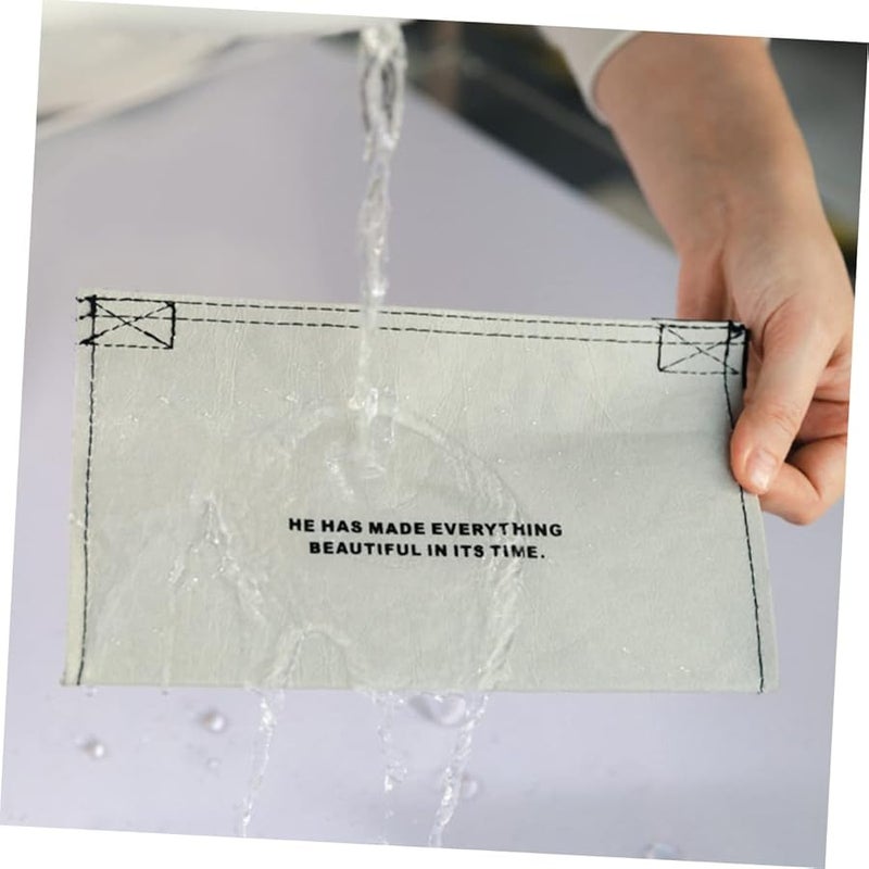 غطاء علبة المناديل الحديث البسيط للمنزل والسيارة والمكتب حامل تخزين أنيق باللون الأسود - Image 3