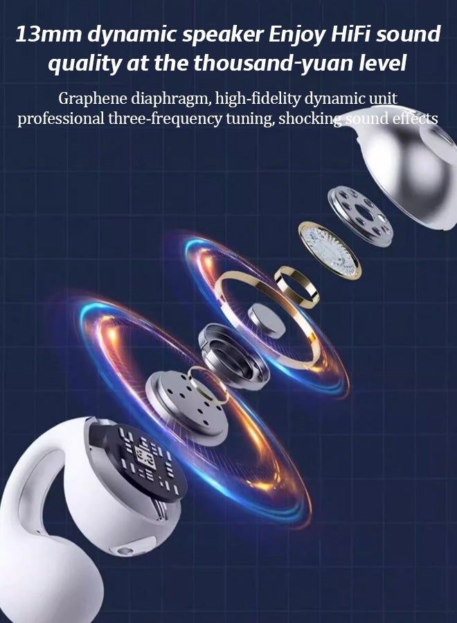 Zhongxing hot-selling JX80 ear clip Bluetooth headset - Image 2