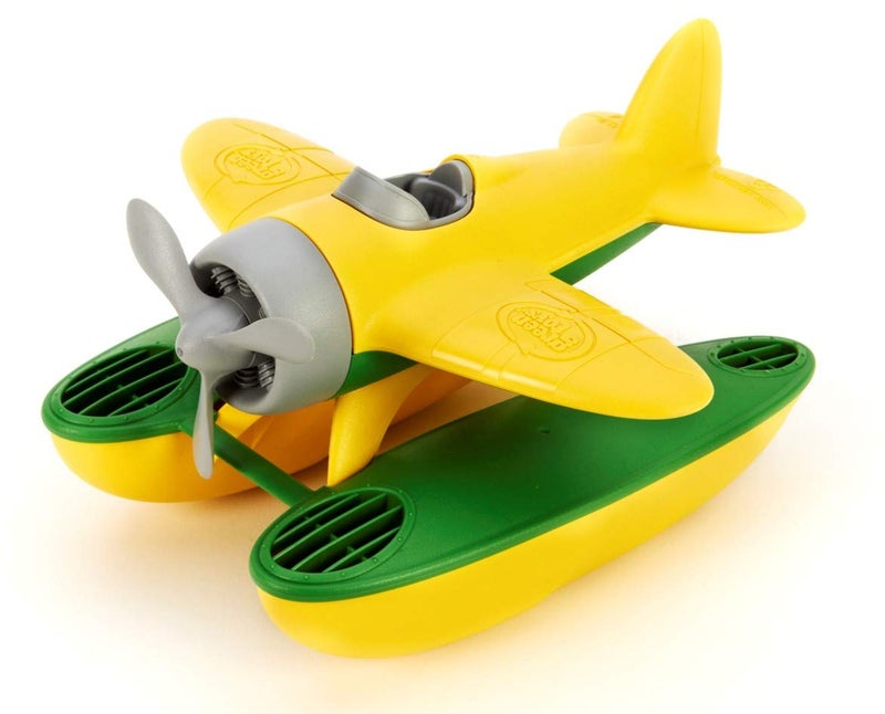 Green Toys Seaplane, Yellow - Image 1