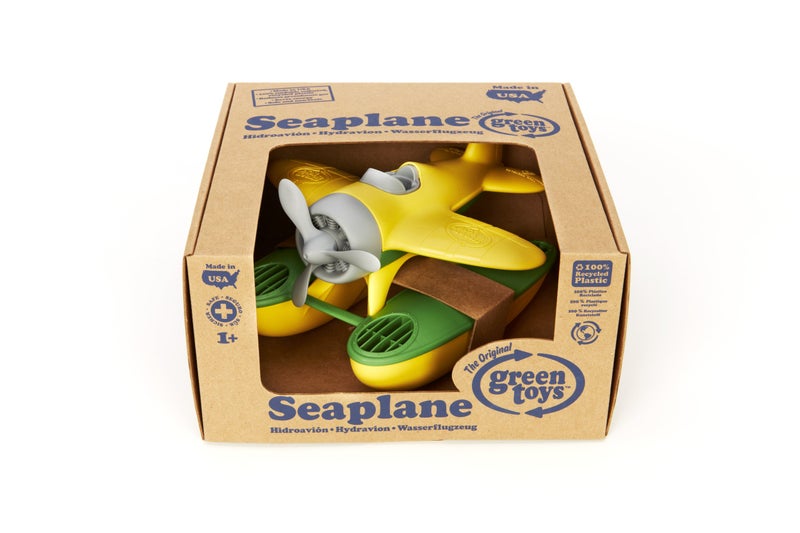 Green Toys Seaplane, Yellow - Image 3