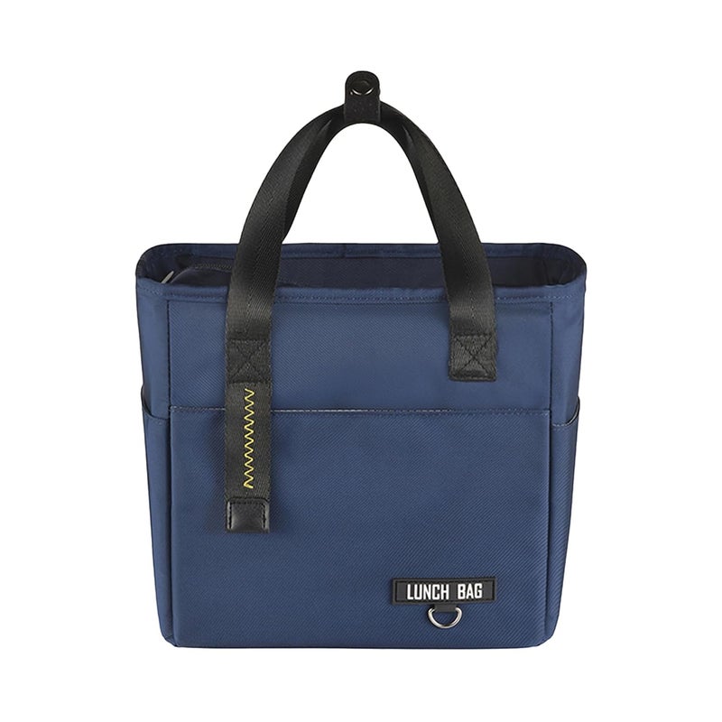 Umai UMAI Insulated Lunch Bag for Kids, Women & Men, Ideal Tote Tiffin Bag for Office/School/Camping/Gym-Lightweight, Durable Handle, Large Capacity, Multifunctional Pockets, Easy to Clean (Navy Blue)  - Image 1