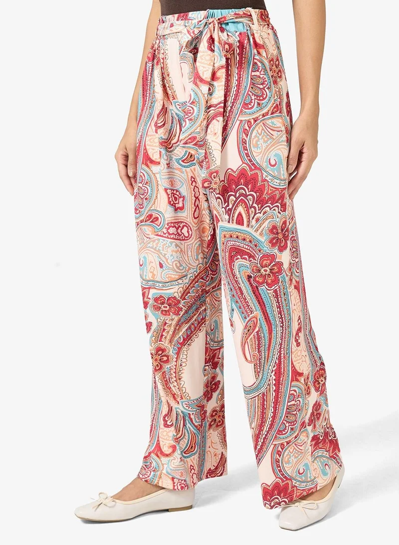Ginger Boho Casual Straight Fit Pants