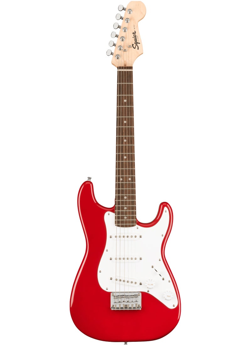 FENDER - Fender 0370121554 Squier Mini Stratocaster Electric Guitar - Dakota Red, Laurel Fingerboard - Image 1