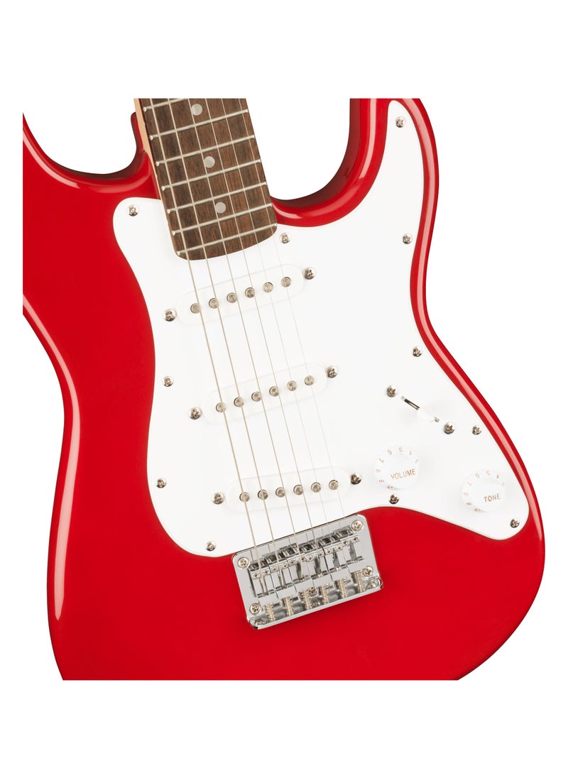 FENDER - Fender 0370121554 Squier Mini Stratocaster Electric Guitar - Dakota Red, Laurel Fingerboard - Image 1