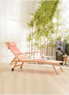 DANUBE HOME Blossom Sun Lounger Patio Chairs For Poolside Garden Furniture Outdoor Seating Sun Bed Chair Chaise Lounge Relaxing Beach Chair  - Image 1