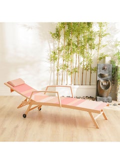 DANUBE HOME Blossom Sun Lounger Patio Chairs For Poolside Garden Furniture Outdoor Seating Sun Bed Chair Chaise Lounge Relaxing Beach Chair  - Image 2